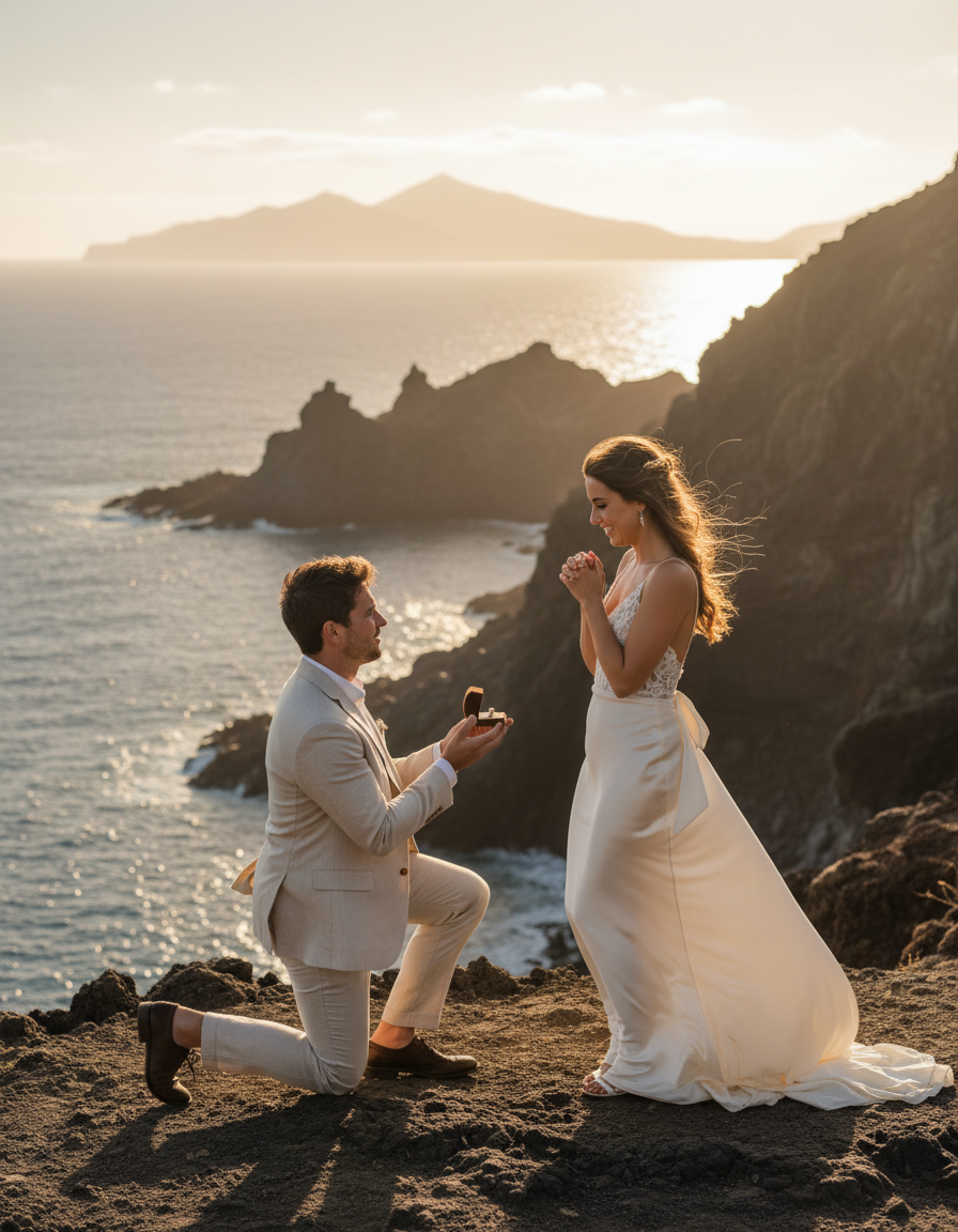 Marriage Proposals in Tenerife: A Romantic Experience Designed with Intention
