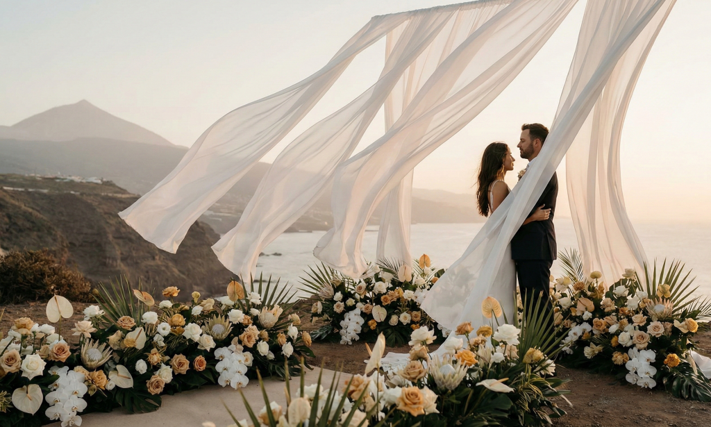 Stylish Tenerife Venues, Rock Bay Villas in Crete, 5-star hotels, private villas, Weddings in Tenerife