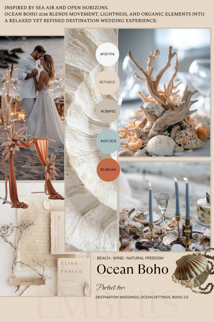 Ocean Boho 2026 Natural, effortless, windswept.