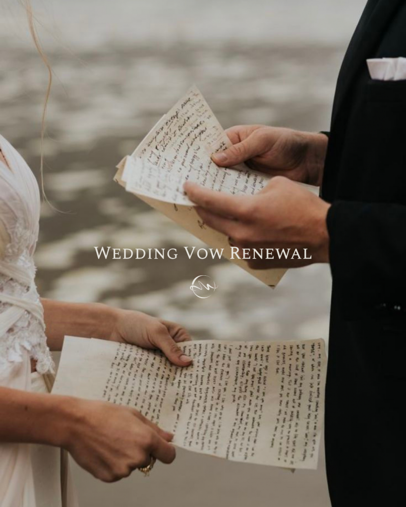 Wedding Vow Renewal Заголовок